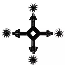 custom-sign 4 Way Drill Press Chuck Key Universal - Carbon Steel 1/2" 9/16" 5/8" 11/16" Size