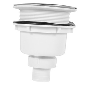 Minkissy Ceramic Basin Hair Stopper Drain Plug for Salon Shampoo Beds Strainer Easy Installation Professional Drain for Hair Salons and Bathrooms