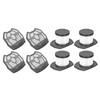 4PCS Vacuum Cleaner Filter Replacement Easy to Disassemble Vacuum Filter