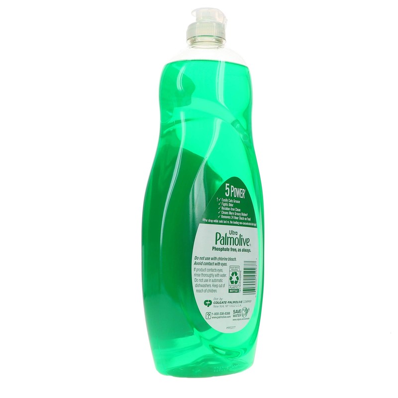 Palmolive Ultra Strength Liquid Dish Soap, Original Green, 32.5 Fluid