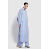 JAJU [JAJU] Light Linen Blended Bustier Dress_Sky Blue