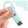 GXGM Set of 2 Nail Clippers, Nail Clippers with Nail