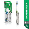GUM Travel Toothbrush with Folding Handle, Soft Bristles, Compact, 2