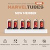 Lonyiabbi Mini Nixie Tube Clock IPS Screen Muti-Function Smart Desktop