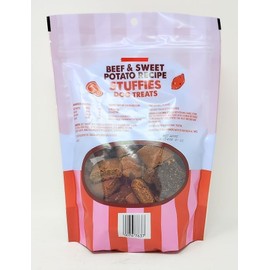 Trader J's Beef & Sweet Potatoe Recipe Stuffies Dog Treats 14oz/387g (Pack of 1)