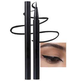 Erinde Purple Liquid Glitter Eyeliner, Liquid Glitter Eyeliner Pen, Metallic Pearlescent Eye Liner Pencil, Shimmer Eye Makeup Waterproof, Durable Sparkling Eyeshadow Pencil #Purple