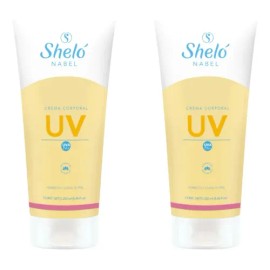 Crema Corporal Uv Shelo Nabel® 250ml. 2 Piezas