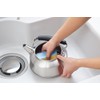 Yoshikawa YJ1815 Wide Mouth Kettle, Silver, 0.9 gal (2.6 L)