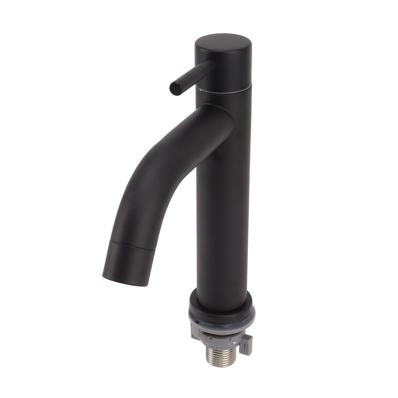 Bathroom Sink Faucet Stainless Steel Modern Single Handle Single Hole