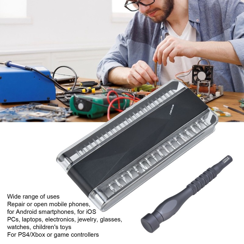 45Pcs Accurate Screwdriver Kit Magnetic Phone Computer Repair Tool Set