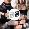 Paracord Bracelet Buckles 2 Pack Metal Side Quick Release Tactical