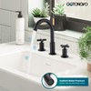 gotonovo 3 Hole Bathroom Faucet 8 inch Widespread Sink Vanity