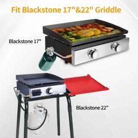 Blackstone Griddles Regulator Fit for Blackstone 17" and 22" Tabletop Griddles, Connect 1 lb to 20 lb Propane Tankcolor: Dark Grey, size: 130°, accessory type: Griddle Regulator