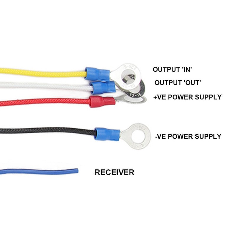 Wireless Winch Remote Control Kit 434MHz DC12V 24V 50ft Range