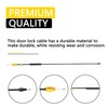 AFEISOL Door Latch Cable Compatible with 2007-2013 Silverado GMC Sierra,