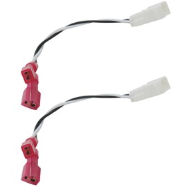 Front Dash Tweeters Speaker Wiring Harness Adapter Compatible for Dodge Ram Jeep Chrysler 2005-2022 Select Models, 2pcs Dash Tweeters Audio Cable Plug Connector, Misimain New Version