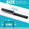 Chiligent Metal Line Set Cover Kit, Heavy Duty HVAC Lines