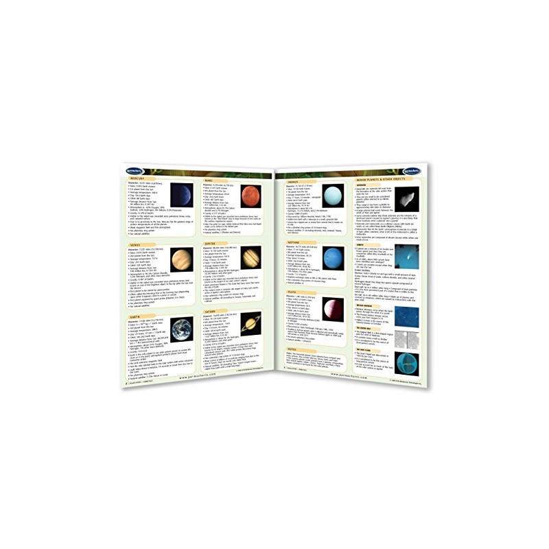 Solar System Guide - Astronomy Guide Quick Reference Guide by