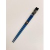 Chopsticks, Silver Cherry Blossoms, Blue, Design, Paulownia Box, Wrapping, Respect
