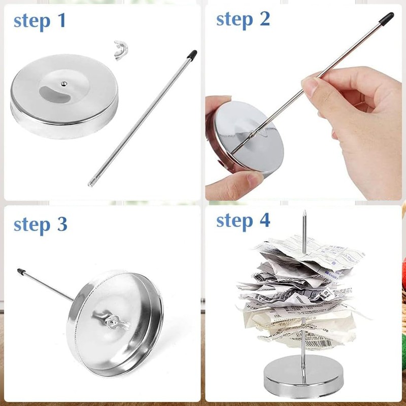 Note Stick, Receipt Holder, Receipt Fork, Receipt Stick, Memo Halter