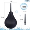 Enema Bulb Douche Enema Kit (4 Nozzles) for Men &