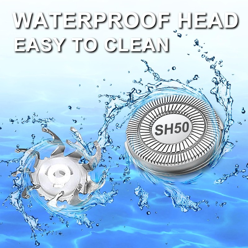 9 Packs SH50 Replacement Heads Compatible with P-hilips Norelco Series