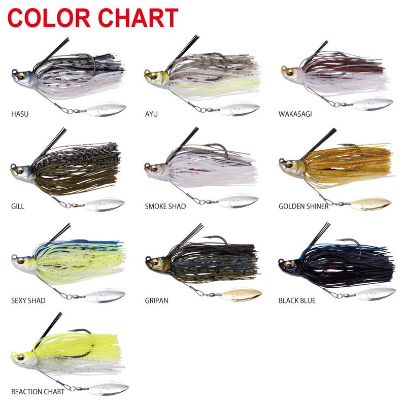 Megabass Lure UOZE SWIMMER (1/2 oz) Sexy Shad