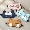 Cute luxury sauna character Amak sleep eye mask pink 4ea