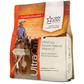 UltraCruz Equine Natural Vitamin E Supplement for Horses, 4 lb Powder (158 Day Supply)