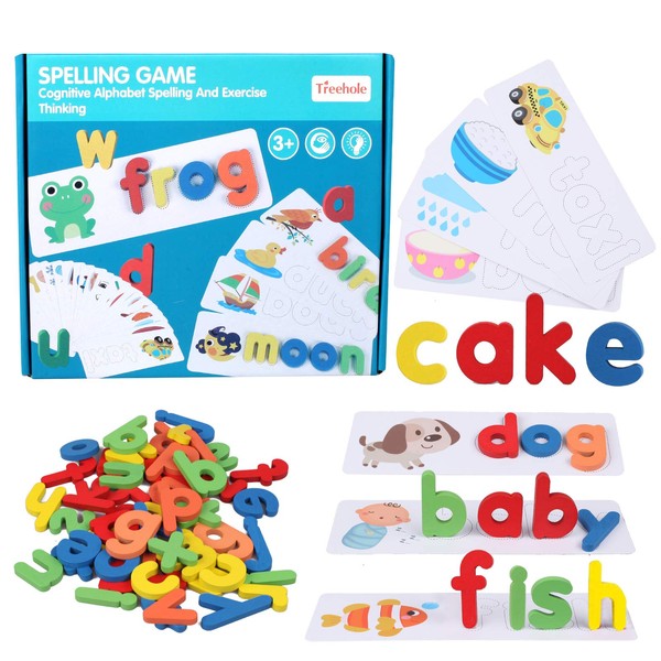 Camelize Spelling Games for Kids,Alphabet Puzzle Game Toy Set with