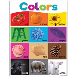 Teacher Created Resources Colorful Colors Chart