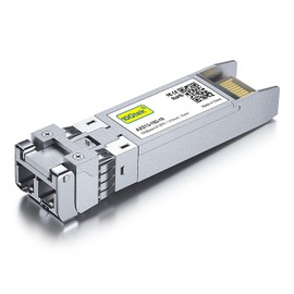 10GTEK 10GBase-LR SFP+ Transceiver, 10G 1310nm SMF, up to 10 km, Compatible with Force10 GP-10GSFP-1L