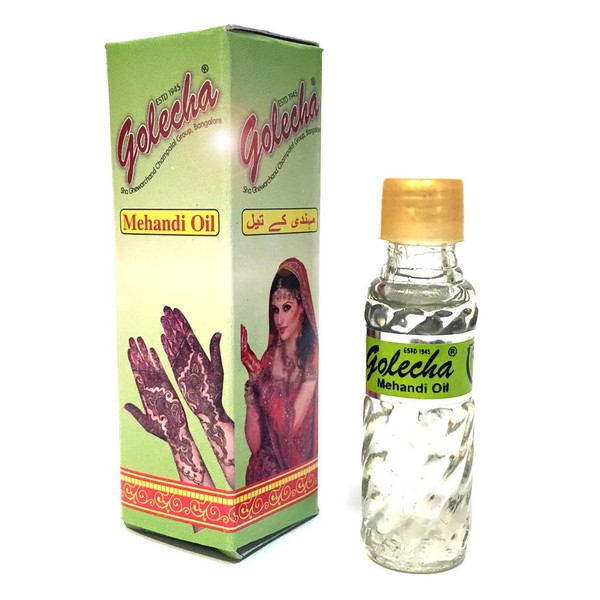 Bottle of Mehandi oil