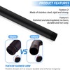 Ceiling Mount Shower Arm with Flange for Rain Shower Head,Stainless