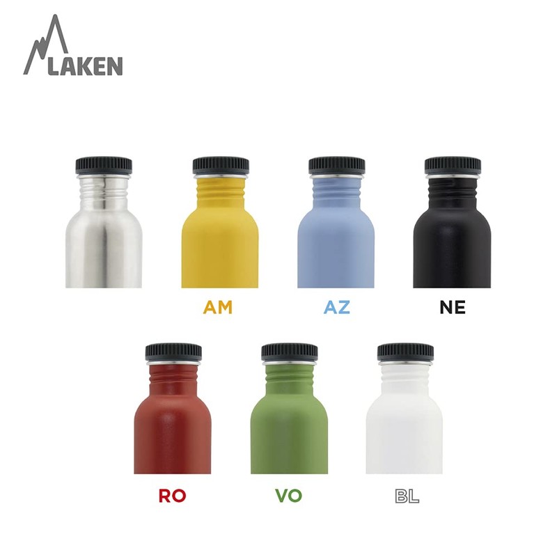 Laken Basic Steel Bottle, Stainless Steel Bottle for Children and