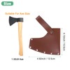 M METERXITY Hatchet Sheath, Leather Axe Sheath for 1.32LB Axe,
