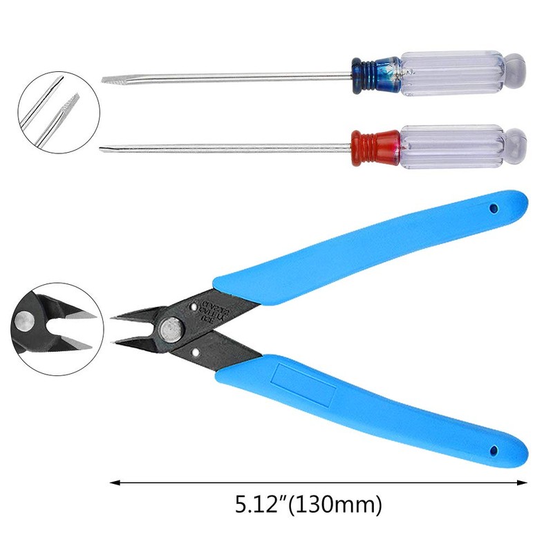 WMYCONGCONG 22 PCS Gundam Model Tools Kit Modeler Basic Tools