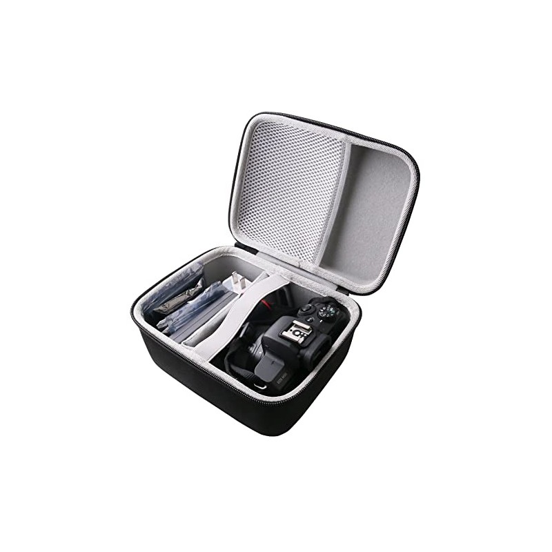 Estuche rígido de transporte compatible con cámara de vlogging sin