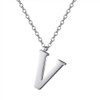 PROSTEEL Fashion Necklace Collar Para Hombres Initial Pendant Simple Necklaces for Women