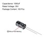 uxcell 100uF 35V Capacitor, Aluminum Electrolytic Capacitors 105C High Temp