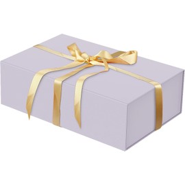 Luxury Large Gift Box 13.8"x9"x4.3" Storage Box Ribbon Magnetic Closure for Luxury Packaging Box for Mother's Day, Birthdays, Bridal Gifts,Weddings