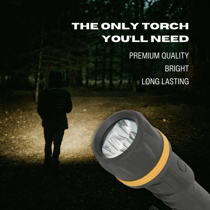 Vellcom Two Pack - Home & Bag LED Torches Large