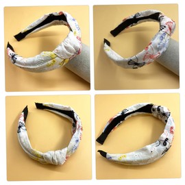 BIUDECO Knotted Wide Headband for Women and Teens Pu Leather Hair Accessory for Parties and Special Occasions Stylish and Elegant Design for Everyday Wear