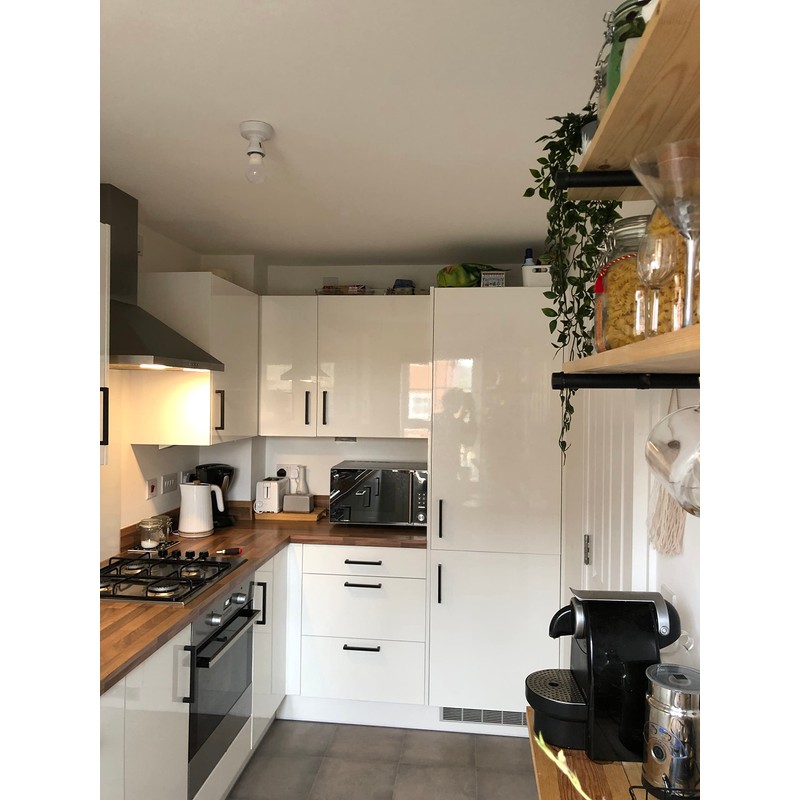 BSM Marketing 1 Pack Kitchen Door Handles 96mm Hole Centre