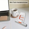 Pack of 2 Mini Foldable Desktop Mop, Portable Squeeze Sponge