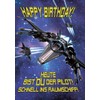 bentino Birthday Card XL with Music, Light and Touch Function,