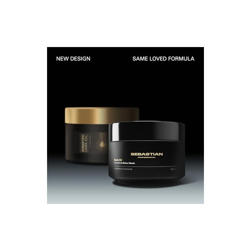 Dark Oil Lightweight Mask, with Jojoba and Argan Oils, 16.89