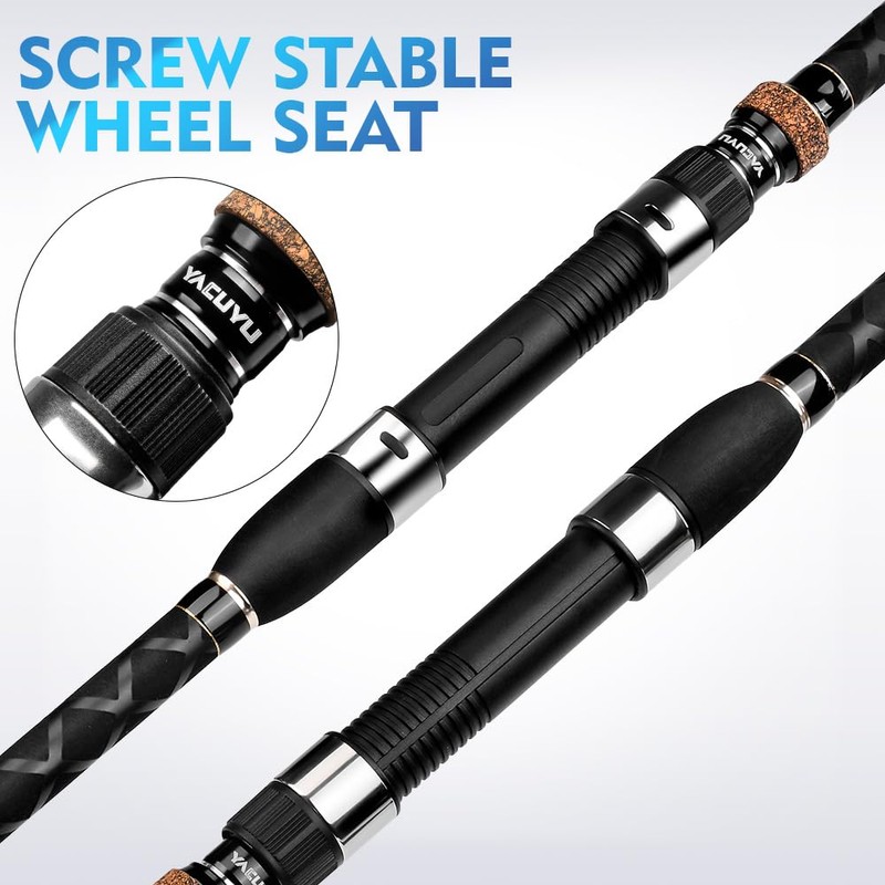 PROBEROS Surf Fishing Rod - Casting Spinning Fishing Rods with