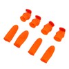 Silicone Thumb Knife Stainless Steel Thumb Knife Picker for Peel