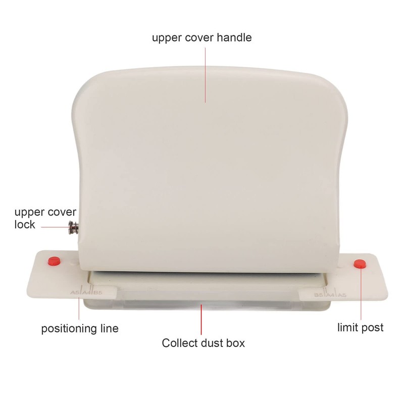 Hole Punch, 10-Hole Punch, Envelope Punch Board, Robust Hole Punch,